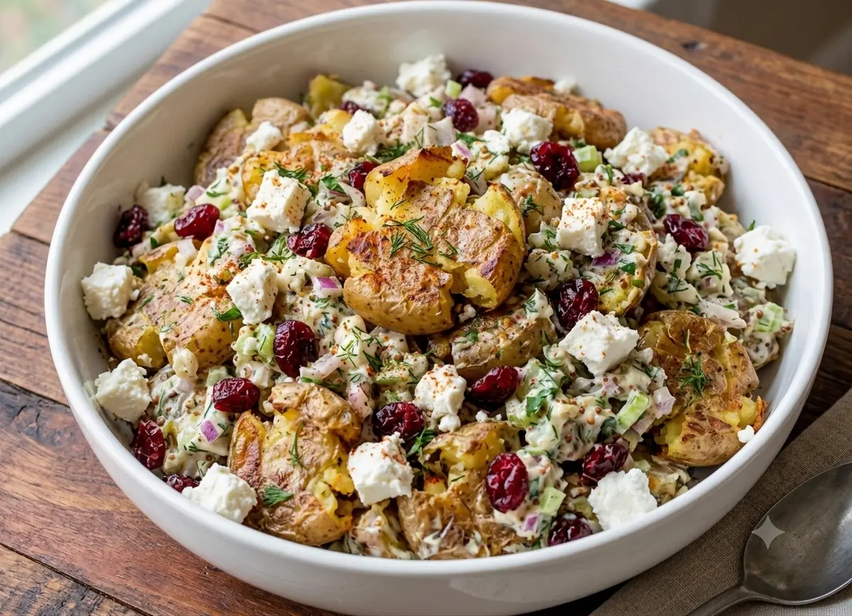 Smashed Potato Salad